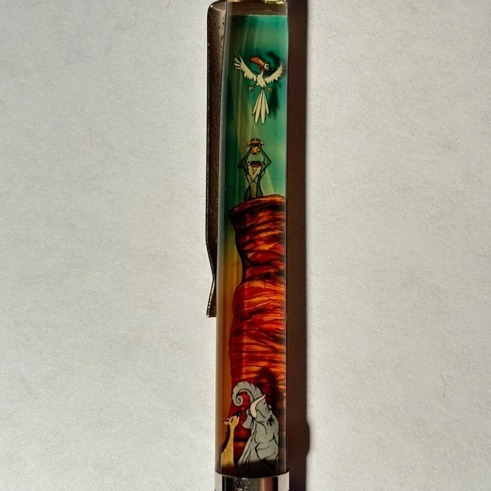 Walt Disney The Lion King Floaty Pen Animated Film Movie Circle of Life Scene